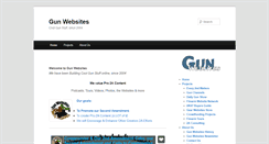 Desktop Screenshot of gunwebsites.com